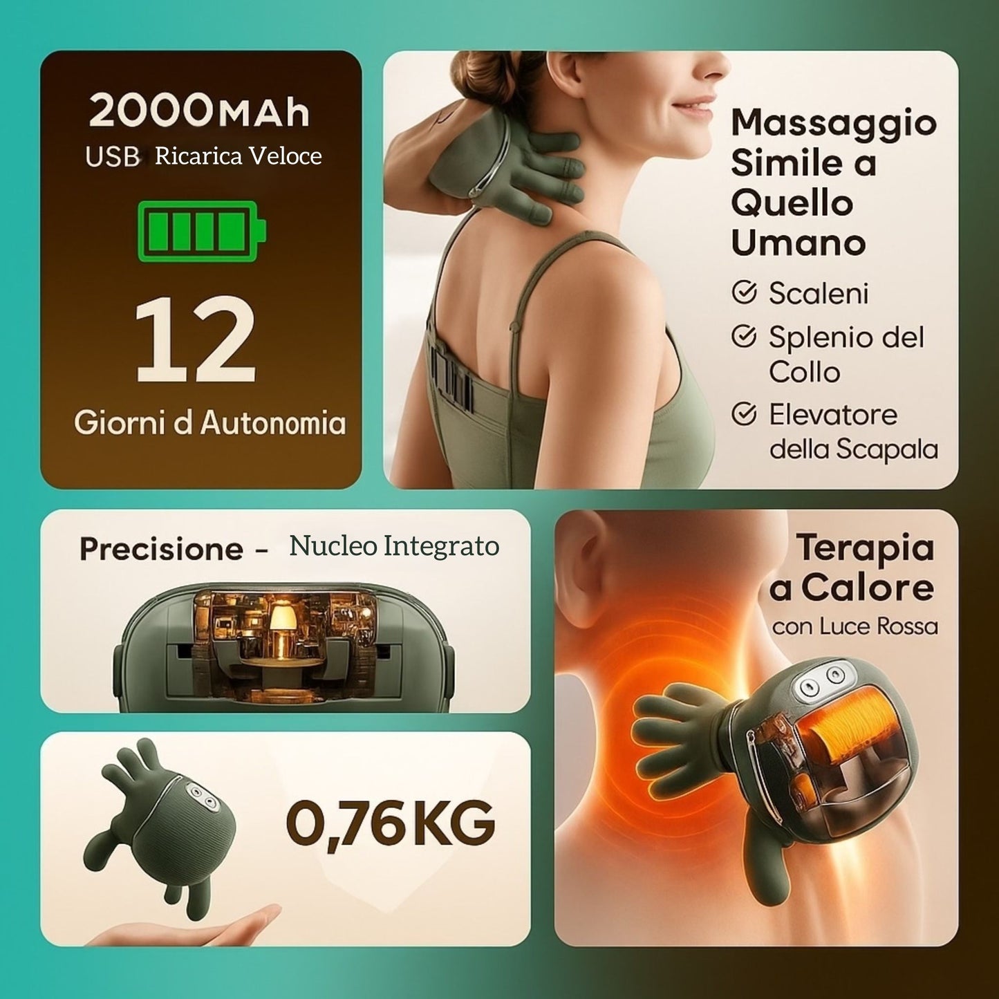 Darnitock™ - Massaggiatore Portatile